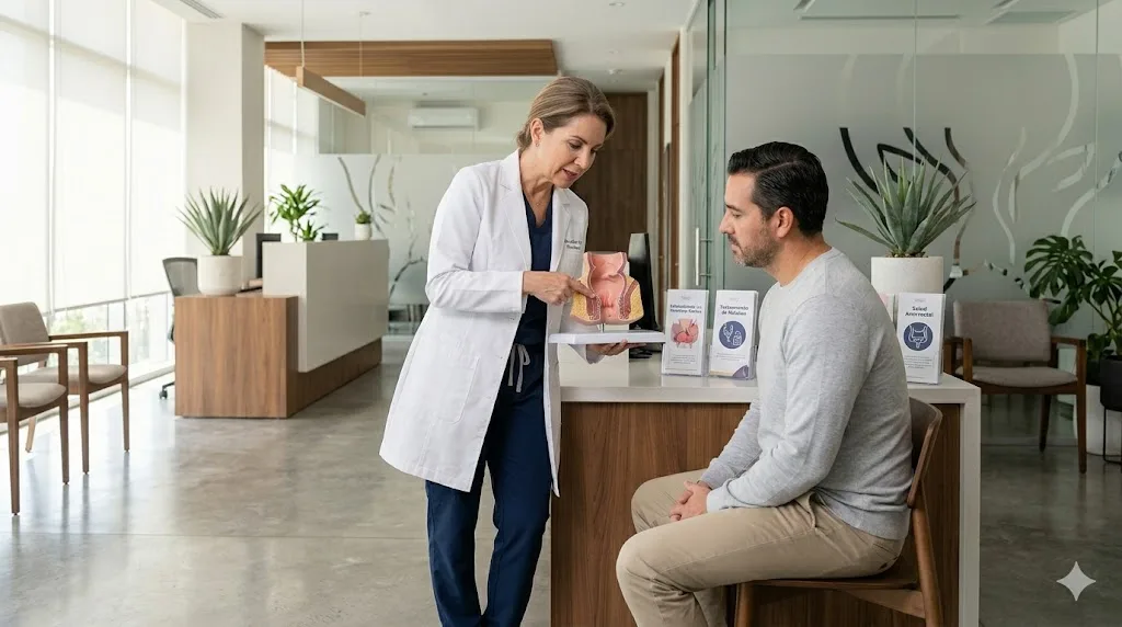 ¿Qué médico trata abscesos anales?