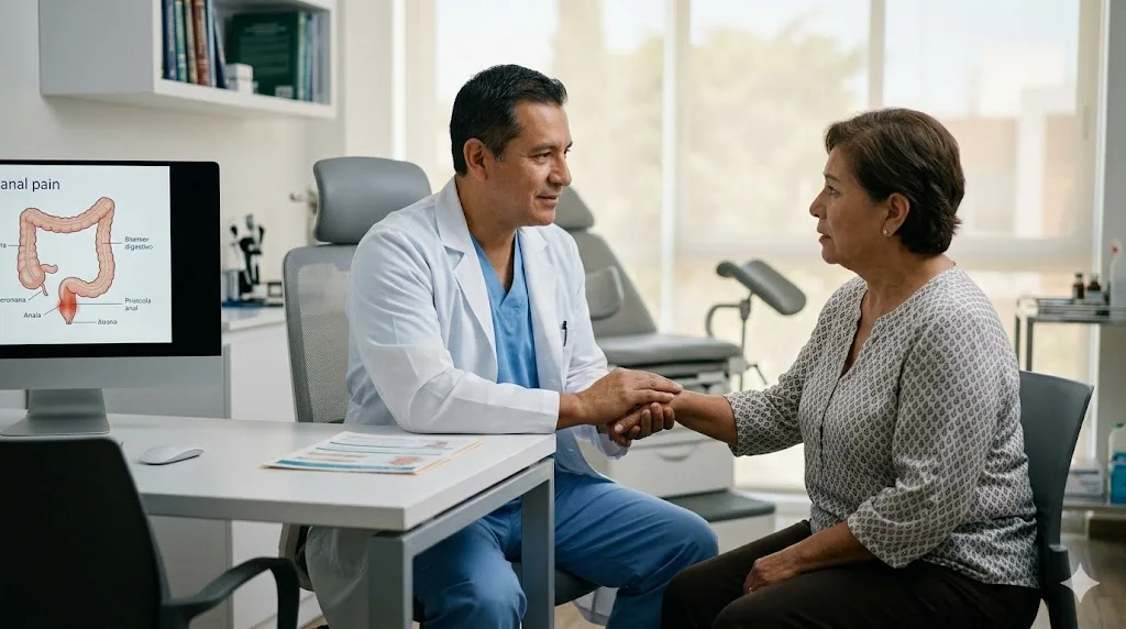 ¿Qué médico trata dolor anal?